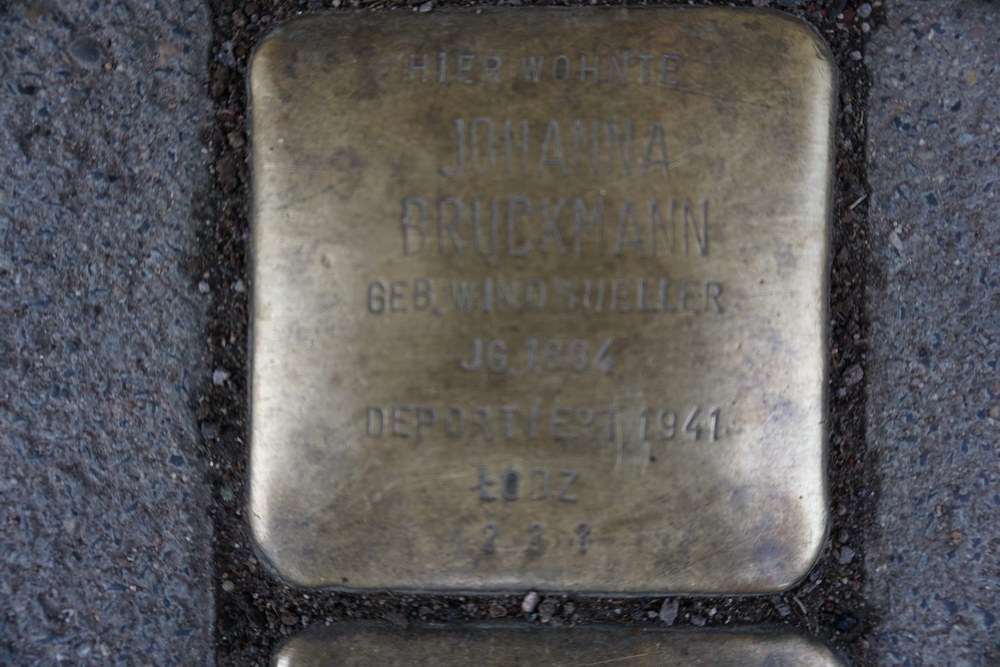 Stolpersteine Rolandstraße 12 #1