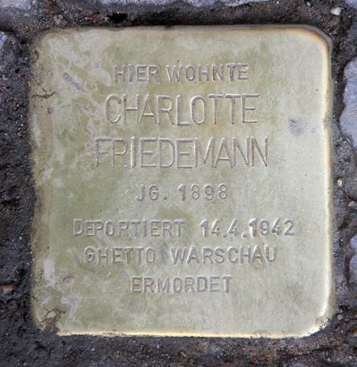 Stolpersteine Emser Straße 15 #1