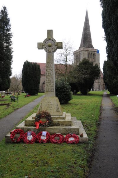 Oorlogsmonument Stoke Prior #1