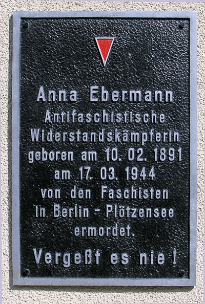 Gedenkteken Anna Ebermann #1