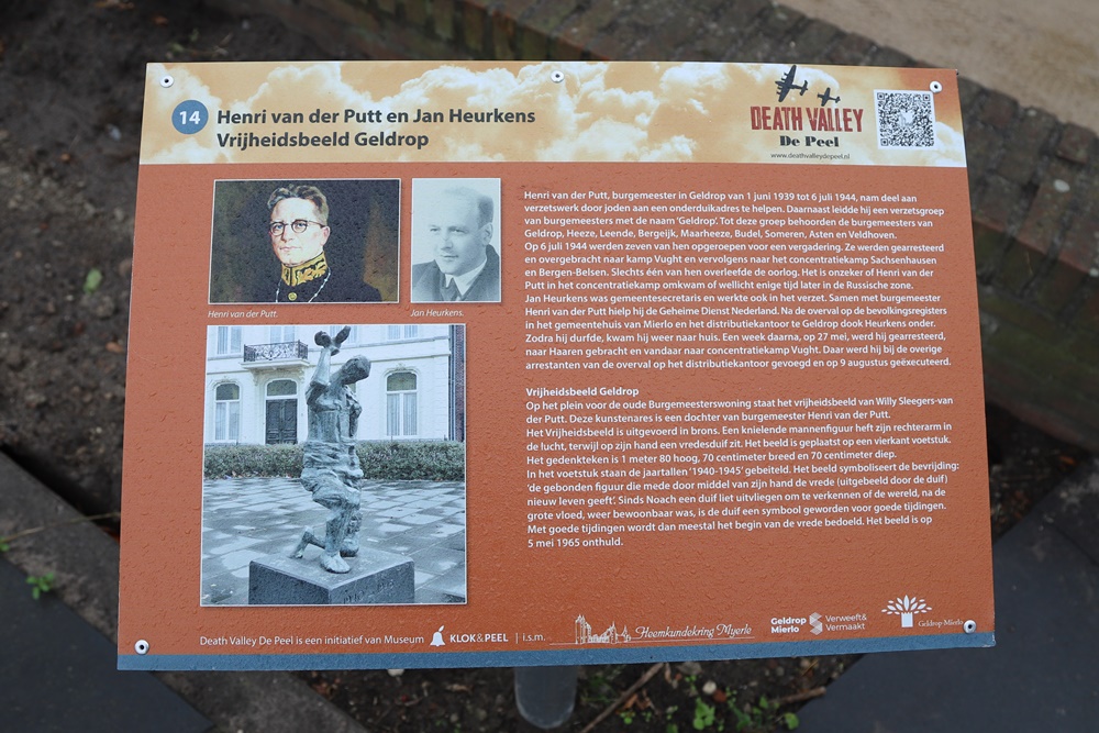Cycling route Death Valley De Peel - Henri van der Putt and Jan Heurkens Statue of Liberty Geldrop (#14) #2
