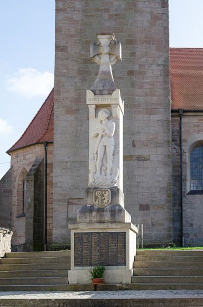 Oorlogsmonument Abenberg #1