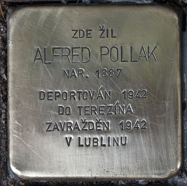 Stolpersteine Dvořčkova 66 #1