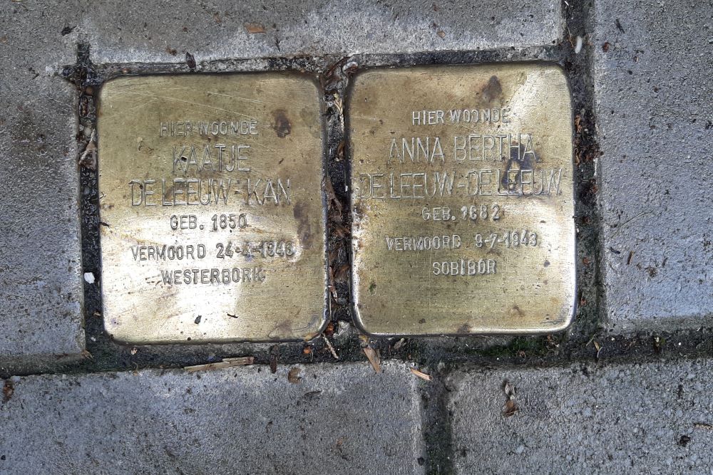 Stolpersteine Gasthuislaan 21 #1