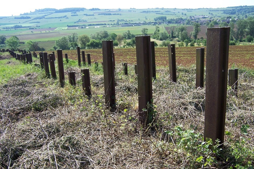 Maginot Line - Tank Barrier Villy-La-Fert