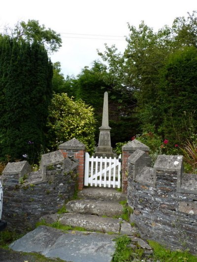 Oorlogsmonument Forrabury en Minster #1