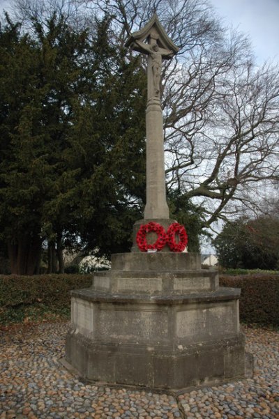 Oorlogsmonument Upton St Leonards