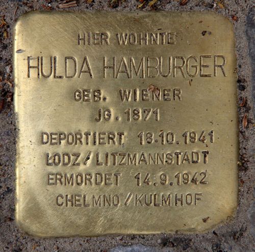 Stolpersteine Pariser Strae 13 #2