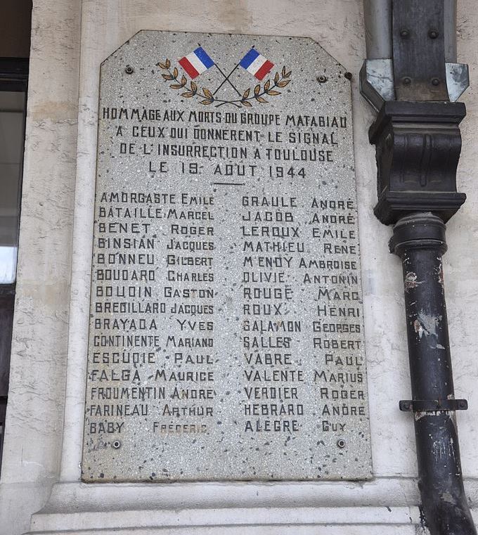Gedenktekens Gare de Toulouse-Matabiau #3