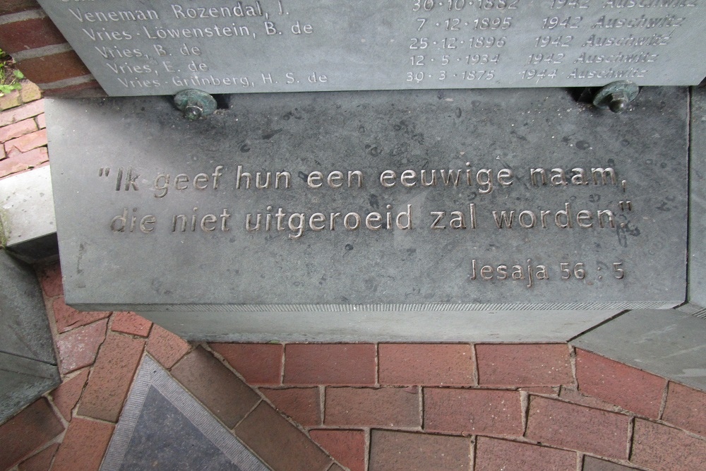 Jewish Monument Meppel #3