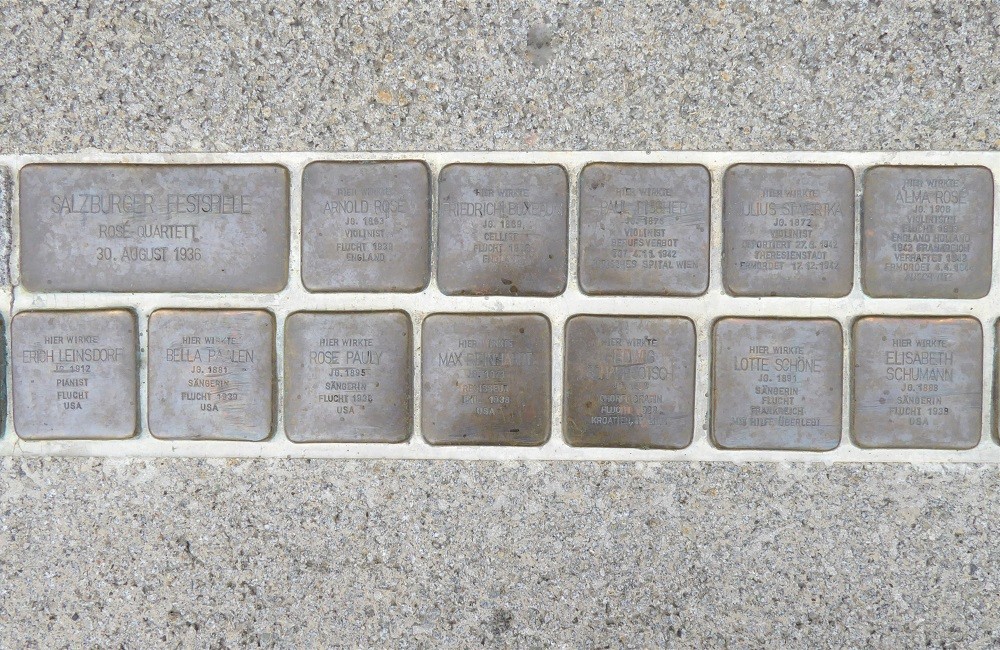 Stolpersteine Max-Reinhardt Platz #4