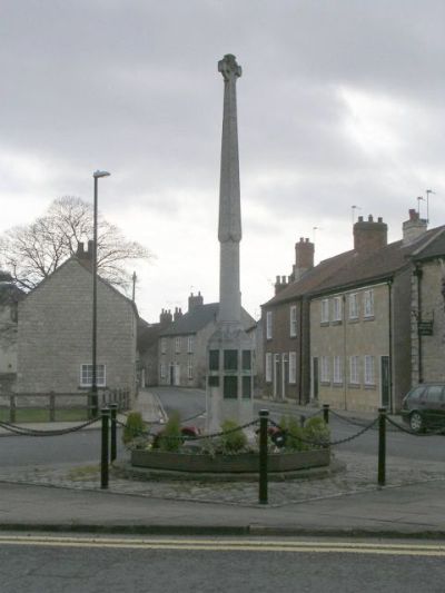 Oorlogsmonument Tadcaster #1