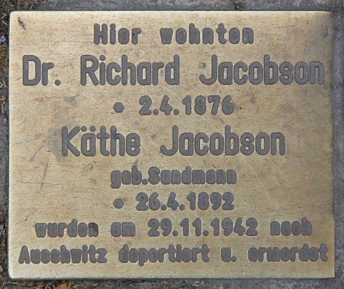 Stolpersteine Budapester Straße 39-41 #1