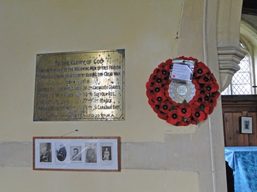 War Memorial St. Andrew Church