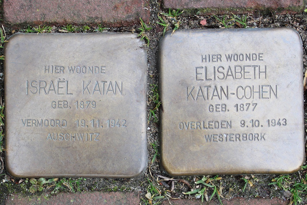 Stolpersteine Nieuwe Hilstraat (voormalig Vest 172) #2