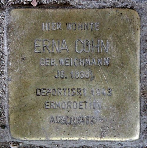 Stolperstein Niebuhrstrae 70 #1