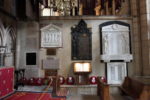 Armed Services Chapel and Roll of Honour Lincoln Cathedral #1