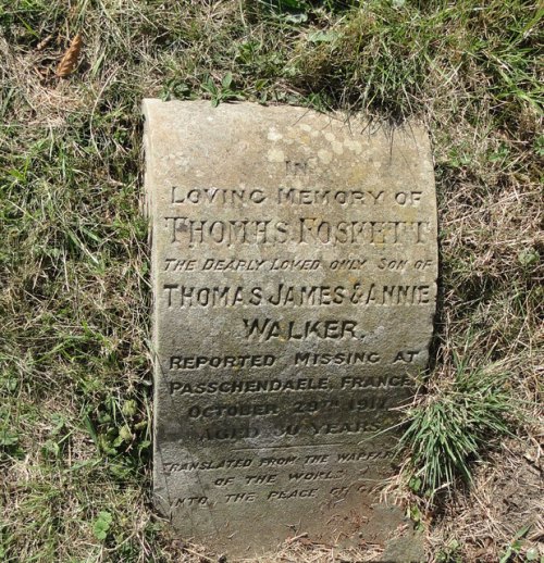 Memorial Thomas Foskett Walker #1