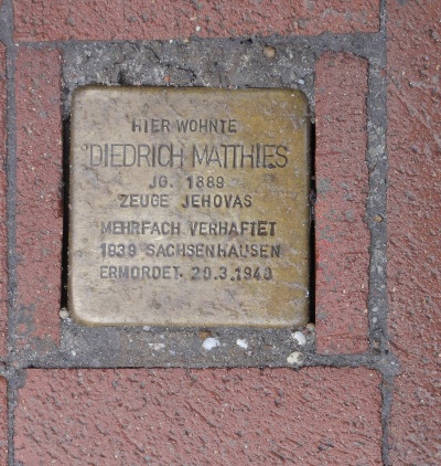 Stolperstein Inselstrae 4 #1