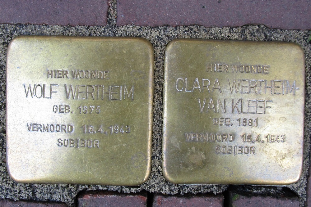 Stolpersteine Tweede Korenstraatje #2