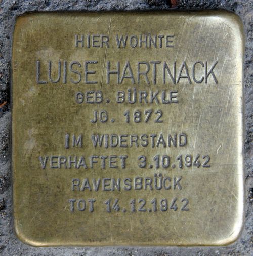 Stolperstein Lenaustrae 6 #1