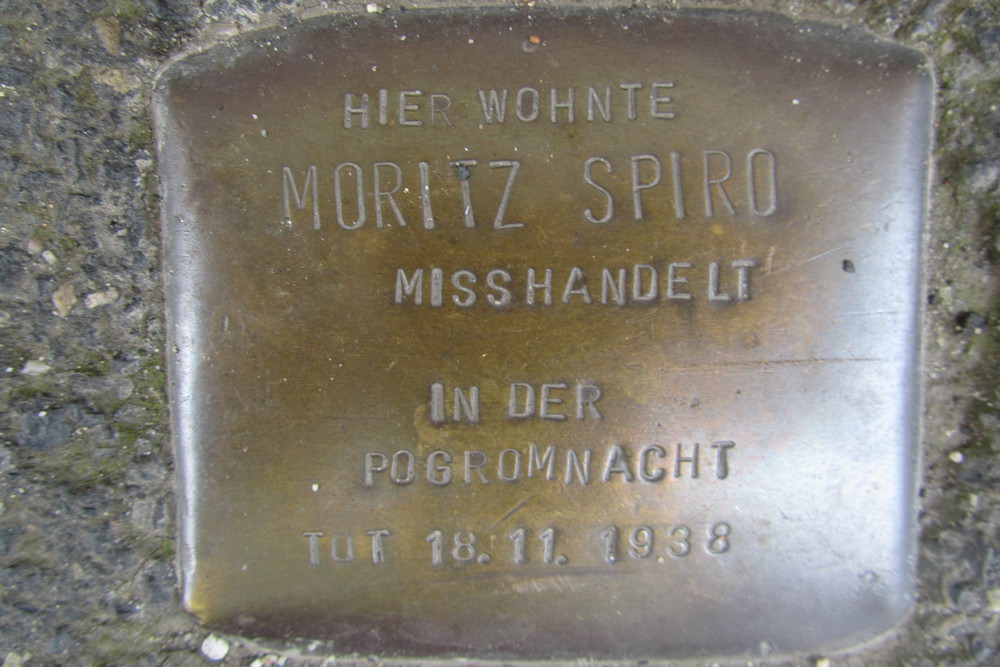 Stumbling Stone Sömmeringstraße 57