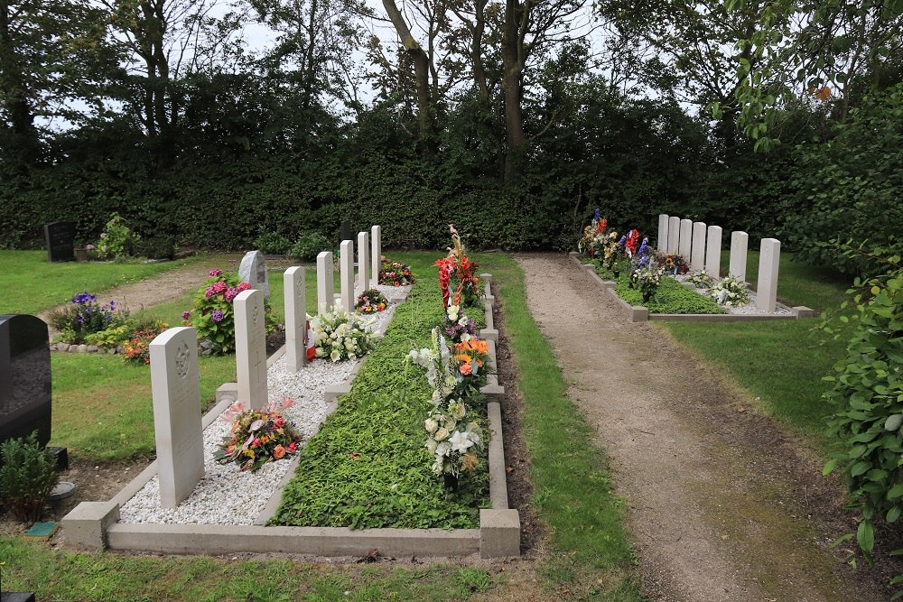 Commonwealth War Graves General Cemetery Hippolytushoef #1