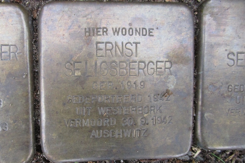 Stolpersteine Petrarcalaan 77 #3