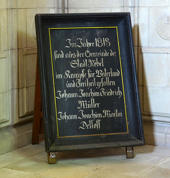 Oorlogsmonument Kerk Röbel/Müritz #2
