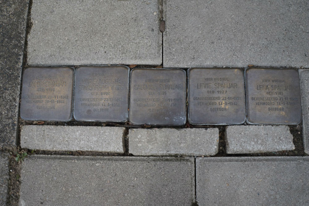 Stumbling Stones Burgemeester Bloemerstraat 50