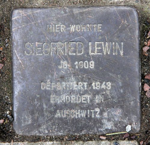 Stolpersteine Lichtenberger Straße 34 #1