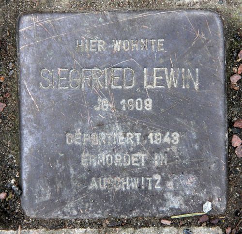 Stolpersteine Lichtenberger Strae 34 #1