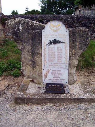 Oorlogsmonument Montignac