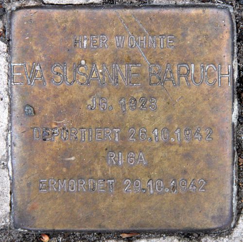 Stolpersteine Waldschulallee 7 #3