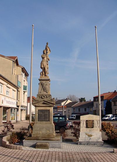 Oorlogsmonument Carling & Monument Slag bij Warndt #1