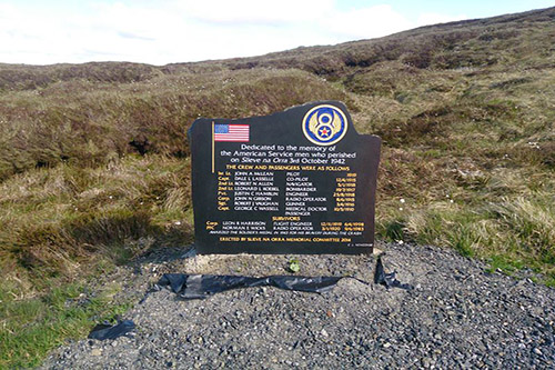 Monument Crash B17 Flying Fortress Slieveanorra #1