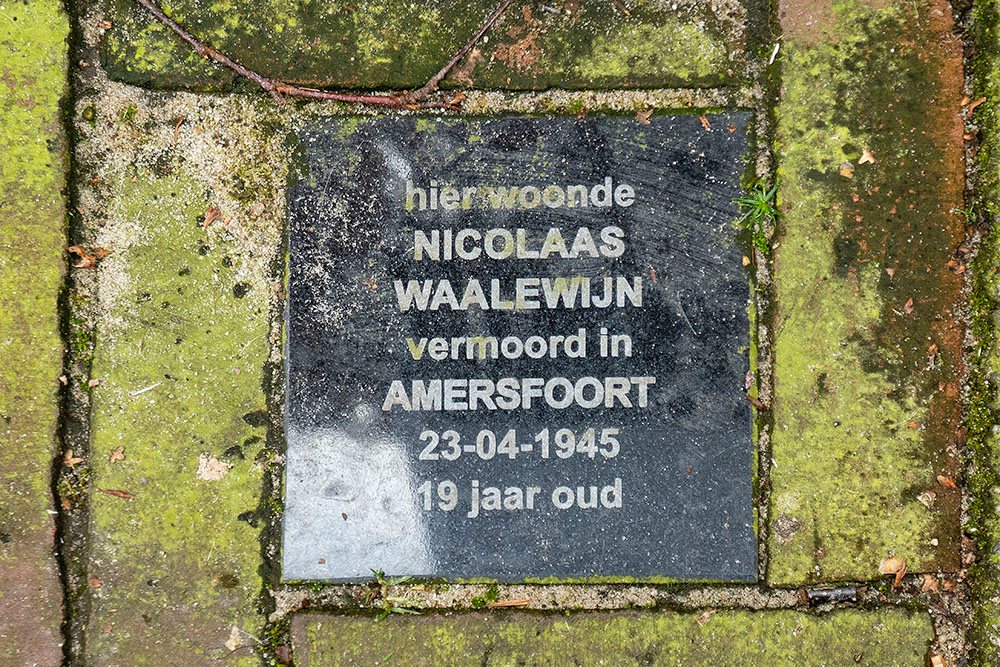 Memorial Stone Edisonstraat 69