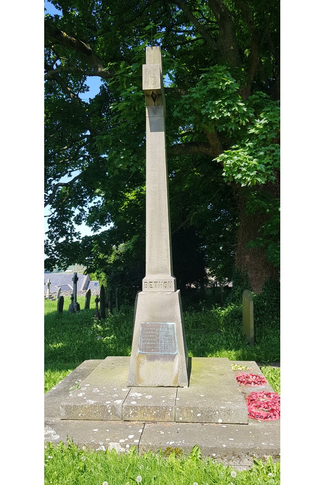 Oorlogsmonument Middleham #2
