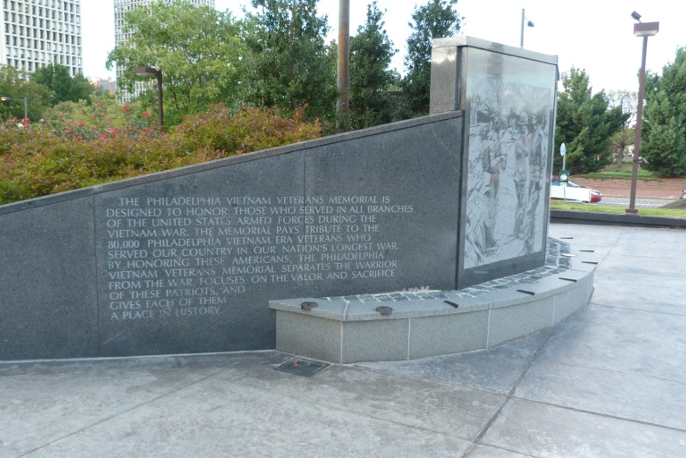 Monument Veteranen Vietnam-Oorlog Philadelphia #2
