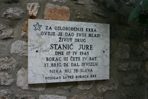 Gedenkteken Stanic Jure