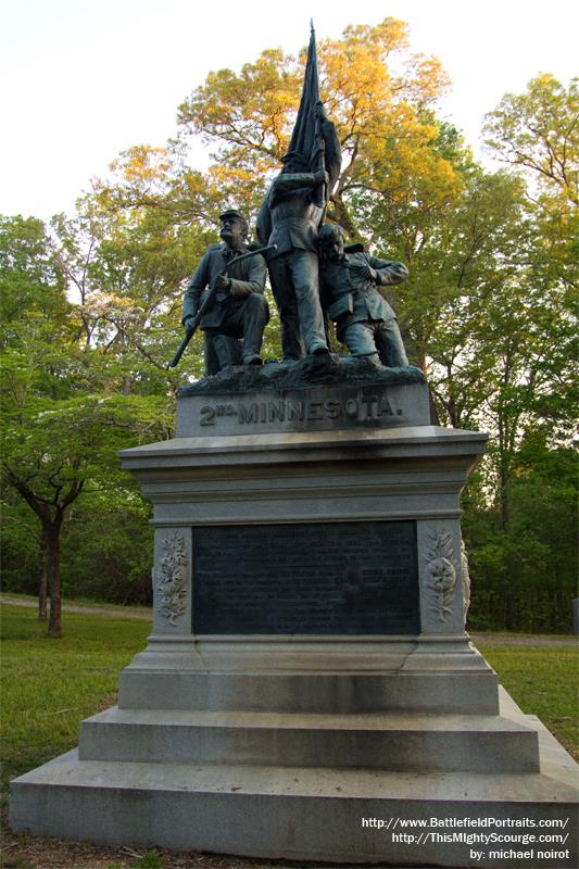 Monument 2nd Minnesota Infantry Regiment #1