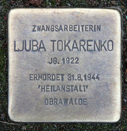 Stolperstein Gorkistrae #1