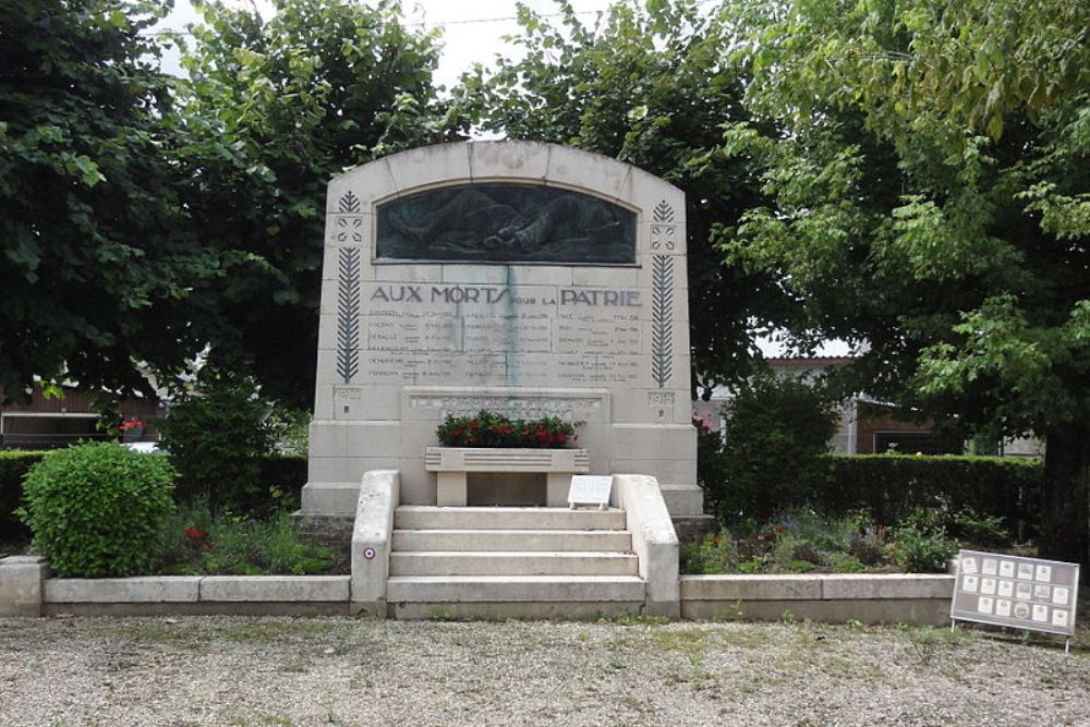 Monument Eerste Wereldoorlog Fieulaine #1