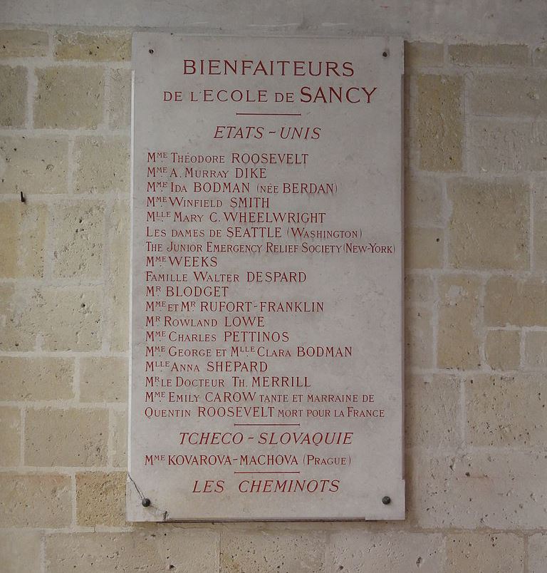 Gedenktekens Kerk Sancy-les-Cheminots #2