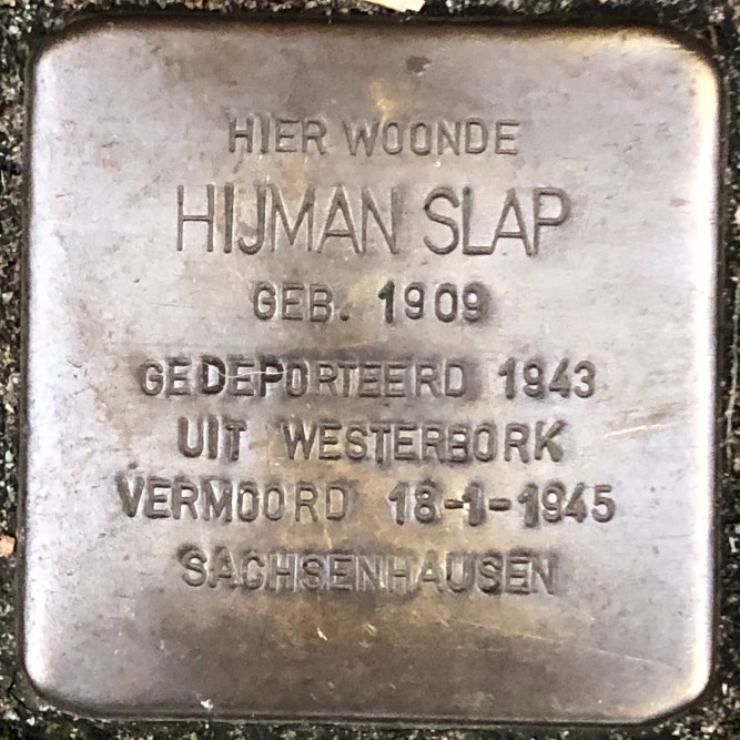 Stolperstein Sarphatistraat 171-l