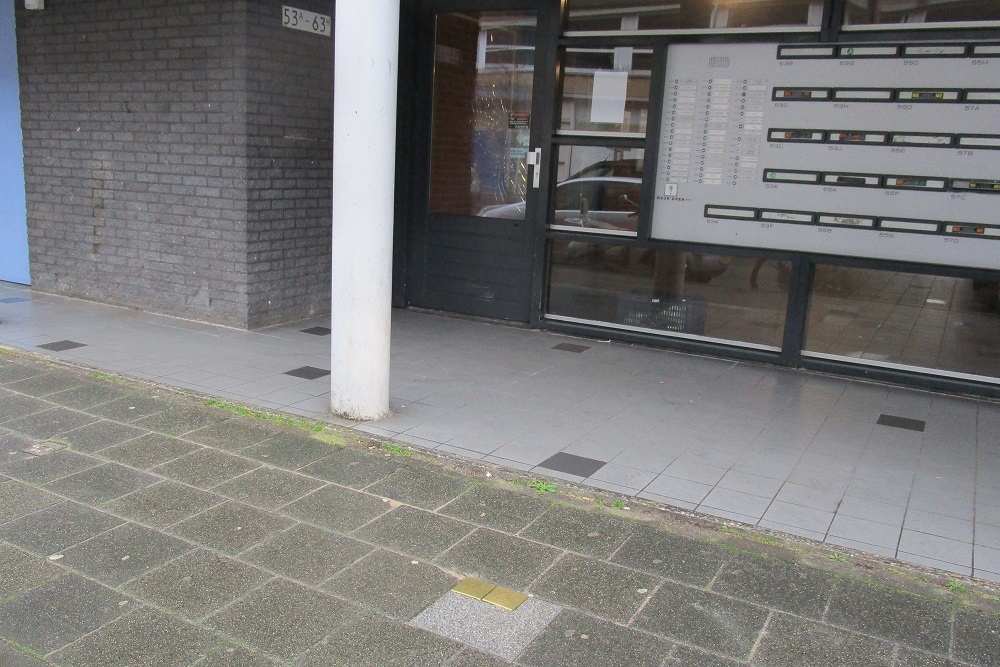 Stolpersteine Willebrordusstraat 59b #4