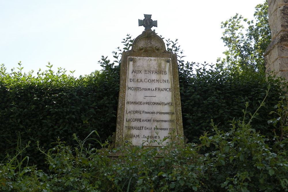 Oorlogsmonument Le Heaulme