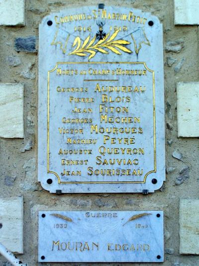 War Memorial Saint-Martin-Petit #1