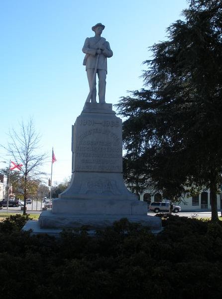 Geconfedereerden-Monument Tuskegee