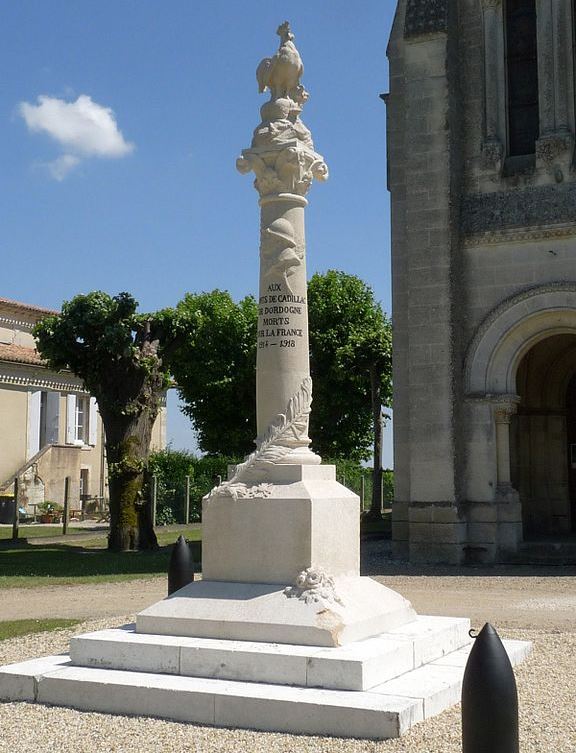 Oorlogsmonument Cadillac-en-Fronsadais